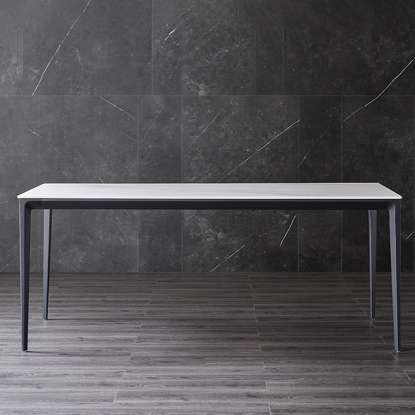 Contemporary 1/4/5 Pieces Dining Set Metal Dining Table Set for Home Use Clearhalo 'Dining Room Sets' 'Dining Tables & Seating' 'dining_room_set' 'furn' 'furn_dining_room_set' 'Furniture' 'furniture_dining_room_set' 'Kitchen & Dining Furniture' 4985142