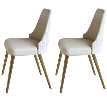 Modern 1/2/3/5 Pcs Dining Chairs Set Sintered Stone Dining Room Set 2 White Chairs Clearhalo 'Dining Room Sets' 'Dining Tables & Seating' 'dining_room_set' 'furn' 'furn_dining_room_set' 'Furniture' 'furniture_dining_room_set' 'Kitchen & Dining Furniture' 4985151