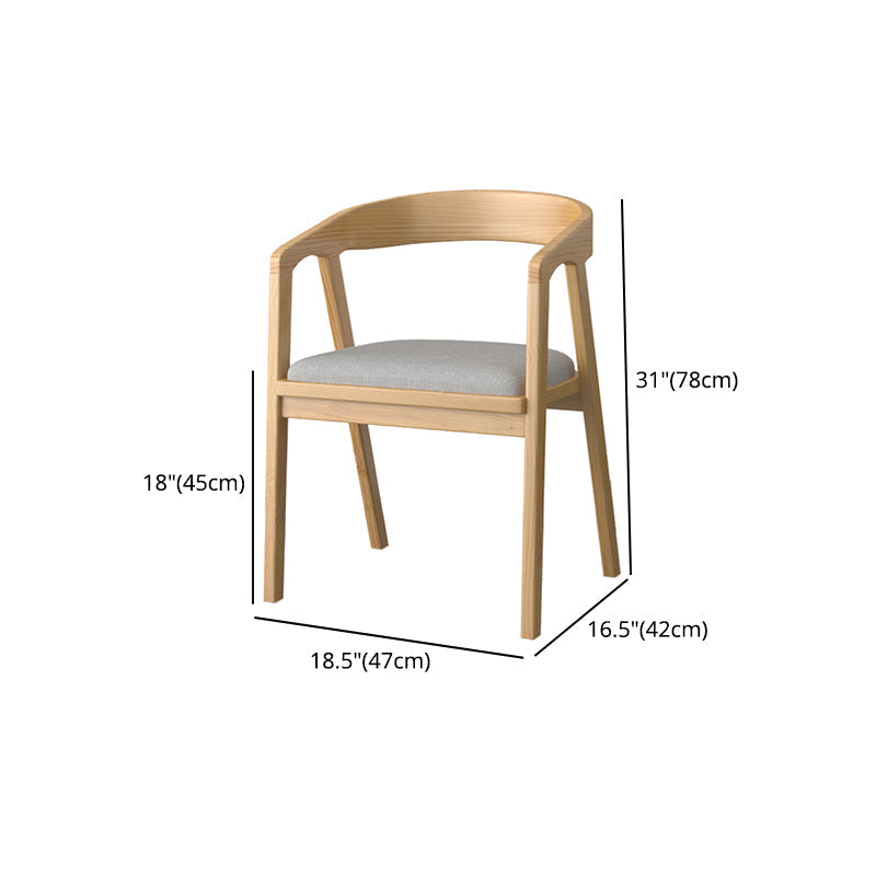 Modern Style 1/4/6 Pieces Dining Bench Set Solid Wood Dining Table and Chairs Clearhalo 'Dining Room Sets' 'Dining Tables & Seating' 'dining_room_set' 'furn' 'furn_dining_room_set' 'Furniture' 'furniture_dining_room_set' 'Kitchen & Dining Furniture' 4985185