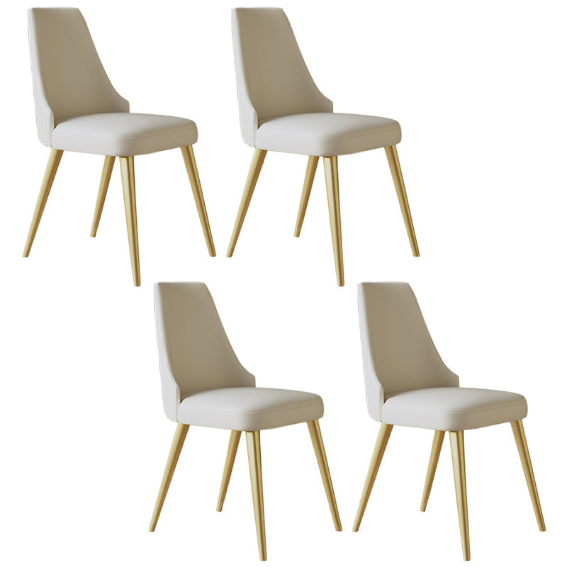 Modern 1/3/4/5/7 Pcs Dining Chairs Set Sintered Stone Dining Room Set 4 White Chairs Clearhalo 'Dining Room Sets' 'Dining Tables & Seating' 'dining_room_set' 'furn' 'furn_dining_room_set' 'Furniture' 'furniture_dining_room_set' 'Kitchen & Dining Furniture' 4985200