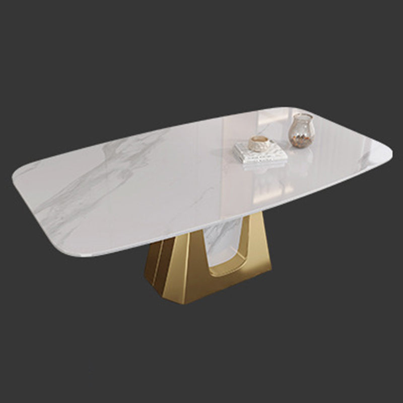 Modern 1/3/4/5/7 Pcs Dining Chairs Set Sintered Stone Dining Room Set Clearhalo 'Dining Room Sets' 'Dining Tables & Seating' 'dining_room_set' 'furn' 'furn_dining_room_set' 'Furniture' 'furniture_dining_room_set' 'Kitchen & Dining Furniture' 4985206