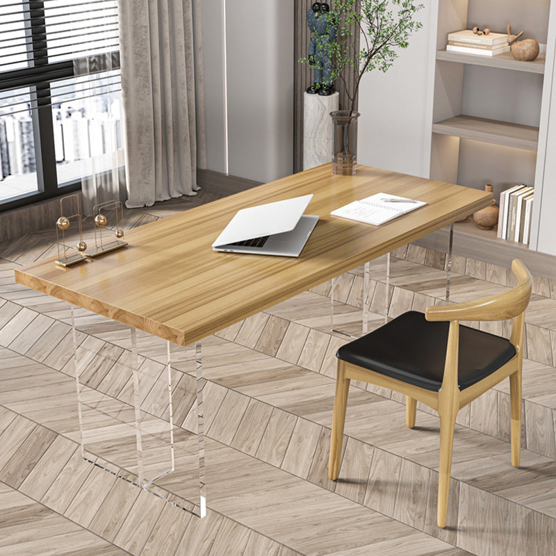 Modern 1/2 Pieces Dining Set Rectangle Pine Wood Dining Table for Dining Room 2 Pieces: Table, 1 Chair Clearhalo 'Dining Room Sets' 'Dining Tables & Seating' 'dining_room_set' 'furn' 'furn_dining_room_set' 'Furniture' 'furniture_dining_room_set' 'Kitchen & Dining Furniture' 4985219