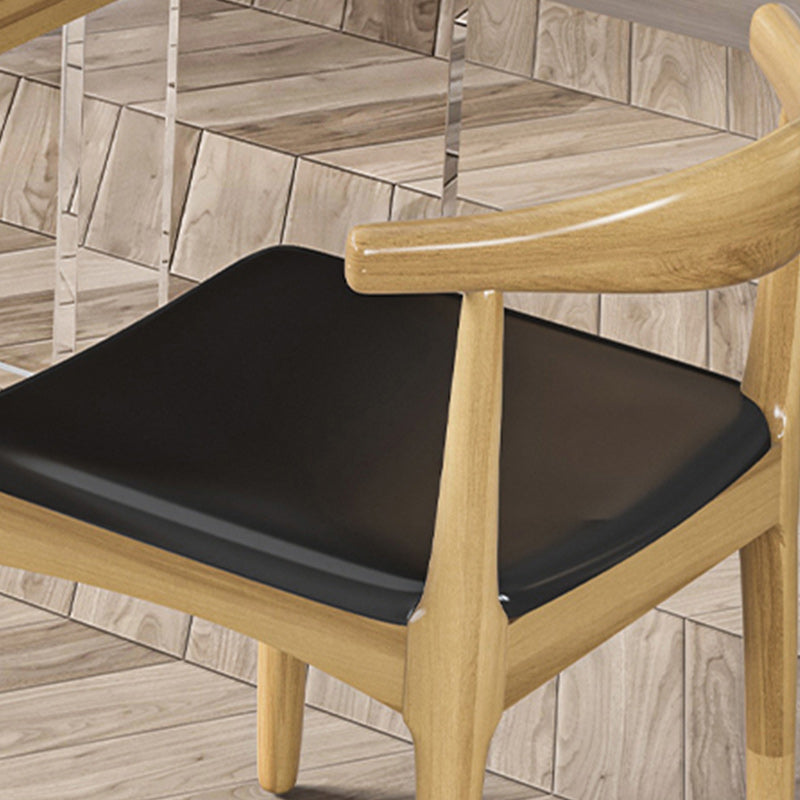 Modern 1/2 Pieces Dining Set Rectangle Pine Wood Dining Table for Dining Room Clearhalo 'Dining Room Sets' 'Dining Tables & Seating' 'dining_room_set' 'furn' 'furn_dining_room_set' 'Furniture' 'furniture_dining_room_set' 'Kitchen & Dining Furniture' 4985227