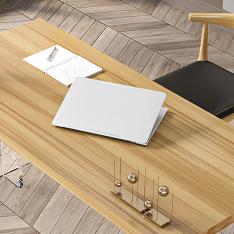 Modern 1/2 Pieces Dining Set Rectangle Pine Wood Dining Table for Dining Room Clearhalo 'Dining Room Sets' 'Dining Tables & Seating' 'dining_room_set' 'furn' 'furn_dining_room_set' 'Furniture' 'furniture_dining_room_set' 'Kitchen & Dining Furniture' 4985228