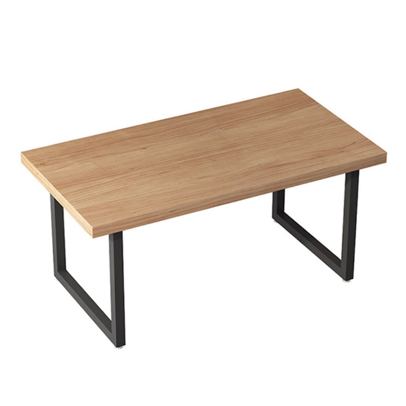 Modern 1/5 Pieces Dining Set Rectangle Wood Dining Table for Kitchen Wood 78.7"L x 31.5"W Clearhalo 'Dining Room Sets' 'Dining Tables & Seating' 'dining_room_set' 'furn' 'furn_dining_room_set' 'Furniture' 'furniture_dining_room_set' 'Kitchen & Dining Furniture' 4985259