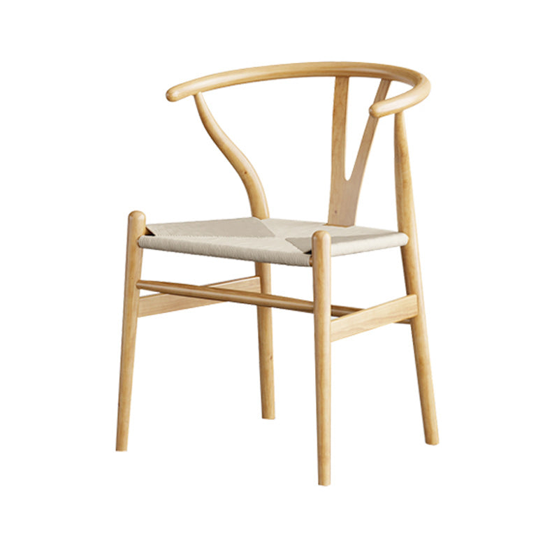 Modern 1/4/5 Pieces Dining Set Rectangle Pine Wood Dining Table for Kitchen 1 Wood Chair Clearhalo 'Dining Room Sets' 'Dining Tables & Seating' 'dining_room_set' 'furn' 'furn_dining_room_set' 'Furniture' 'furniture_dining_room_set' 'Kitchen & Dining Furniture' 4985276