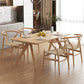 Modern 1/4/5 Pieces Dining Set Rectangle Pine Wood Dining Table for Kitchen 5 Pieces: Table, 4 Chairs Clearhalo 'Dining Room Sets' 'Dining Tables & Seating' 'dining_room_set' 'furn' 'furn_dining_room_set' 'Furniture' 'furniture_dining_room_set' 'Kitchen & Dining Furniture' 4985278