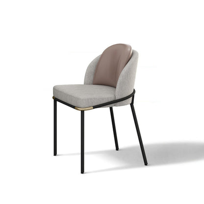 Modern Sintered Stone Dining Table Set 1/5/6/7 Pieces Dining Set for Home Use 1 Grey Chair Clearhalo 'Dining Room Sets' 'Dining Tables & Seating' 'dining_room_set' 'furn' 'furn_dining_room_set' 'Furniture' 'furniture_dining_room_set' 'Kitchen & Dining Furniture' 4985327