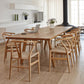 Solid Wood Top Dining Table Traditional Luxury Rectangle Table with 4 Wood Legs 70.9"L x 31.5"W x 29.5"H Without Chairs Clearhalo 'Dining Tables & Seating' 'Dining Tables' 'dining_table' 'furn' 'furn_dining_table' 'Furniture' 'furniture_dining_table' 'Kitchen & Dining Furniture' 'kitchen' 'kitchen_dining_table' 4985562