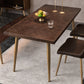 Rectangle Dining Side Table Traditional Luxury Solid Wood Dinner Table with 4 Legs Clearhalo 'Dining Tables & Seating' 'Dining Tables' 'dining_table' 'furn' 'furn_dining_table' 'Furniture' 'furniture_dining_table' 'Kitchen & Dining Furniture' 'kitchen' 'kitchen_dining_table' 4985737
