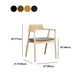 Arm Dining Chairs Contemporary Solid Wood Side Chairs for Dining Room Clearhalo 'Dining Chairs' 'Dining Tables & Seating' 'dining_chair' 'furn' 'furn_dining_chair' 'Furniture' 'furniture_dining_chair' 'Kitchen & Dining Furniture' 4985825