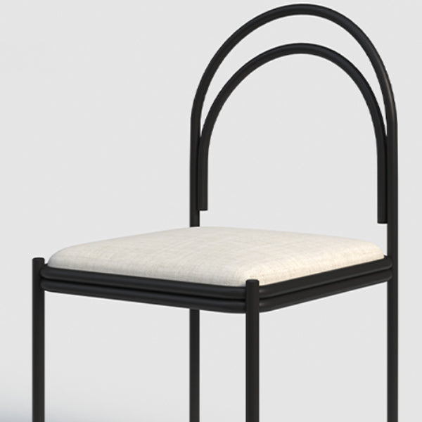 Contemporary Upholstered Armless Dining Chair Open Back Dining Chair for Home Clearhalo 'Dining Chairs' 'Dining Tables & Seating' 'dining_chair' 'furn' 'furn_dining_chair' 'Furniture' 'furniture_dining_chair' 'Kitchen & Dining Furniture' 4985975