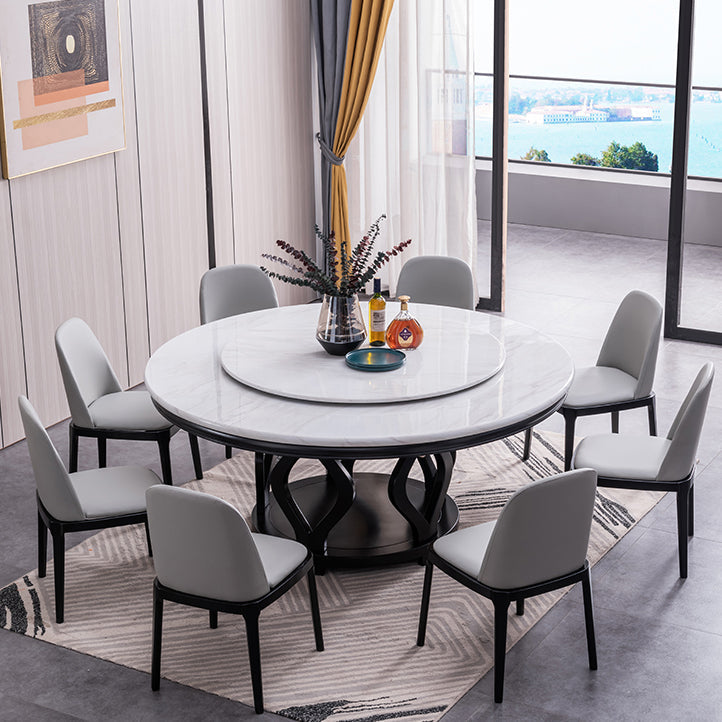 Modern Style Side Chair Leather Indoor Dining Chair with Wooden Legs Clearhalo 'Dining Chairs' 'Dining Tables & Seating' 'dining_chair' 'furn' 'furn_dining_chair' 'Furniture' 'furniture_dining_chair' 'Kitchen & Dining Furniture' 4986035