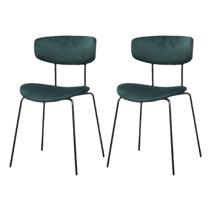 Open Back Side Chair Modern Style Dining Chair for Dining Room Clearhalo 'Dining Chairs' 'Dining Tables & Seating' 'dining_chair' 'Furniture' 'furniture_dining_chair' 'Kitchen & Dining Furniture' 4986083