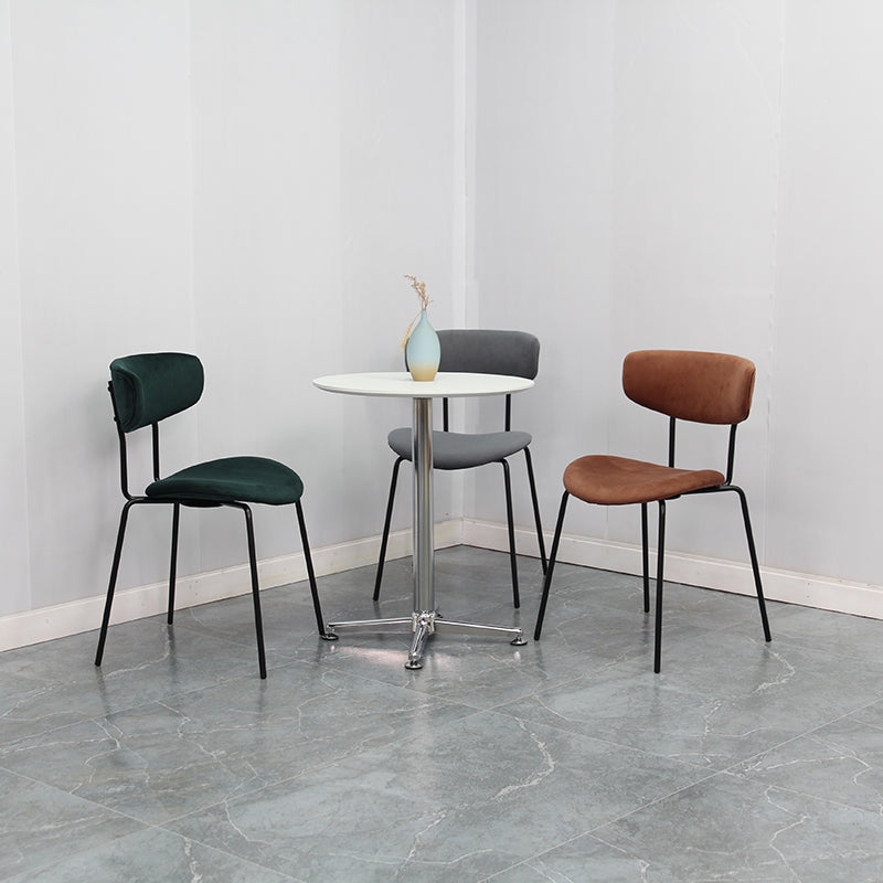 Open Back Side Chair Modern Style Dining Chair for Dining Room Clearhalo 'Dining Chairs' 'Dining Tables & Seating' 'dining_chair' 'Furniture' 'furniture_dining_chair' 'Kitchen & Dining Furniture' 4986084