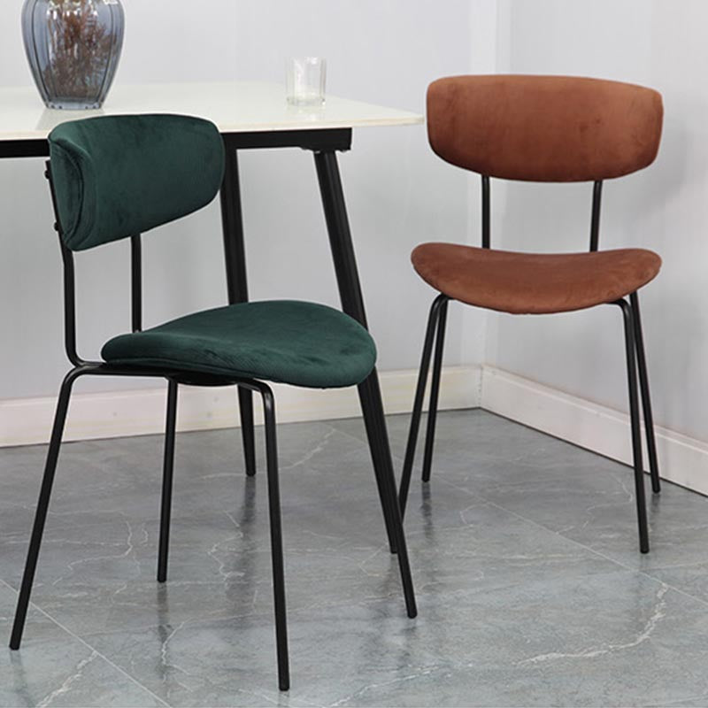 Open Back Side Chair Modern Style Dining Chair for Dining Room Clearhalo 'Dining Chairs' 'Dining Tables & Seating' 'dining_chair' 'Furniture' 'furniture_dining_chair' 'Kitchen & Dining Furniture' 4986086