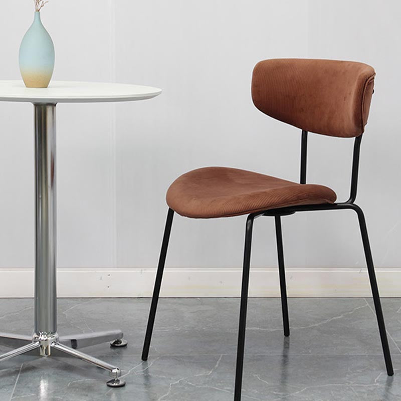 Open Back Side Chair Modern Style Dining Chair for Dining Room Clearhalo 'Dining Chairs' 'Dining Tables & Seating' 'dining_chair' 'Furniture' 'furniture_dining_chair' 'Kitchen & Dining Furniture' 4986088