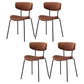 Open Back Side Chair Modern Style Dining Chair for Dining Room Clearhalo 'Dining Chairs' 'Dining Tables & Seating' 'dining_chair' 'Furniture' 'furniture_dining_chair' 'Kitchen & Dining Furniture' 4986091