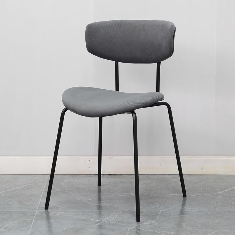 Open Back Side Chair Modern Style Dining Chair for Dining Room Clearhalo 'Dining Chairs' 'Dining Tables & Seating' 'dining_chair' 'Furniture' 'furniture_dining_chair' 'Kitchen & Dining Furniture' 4986093