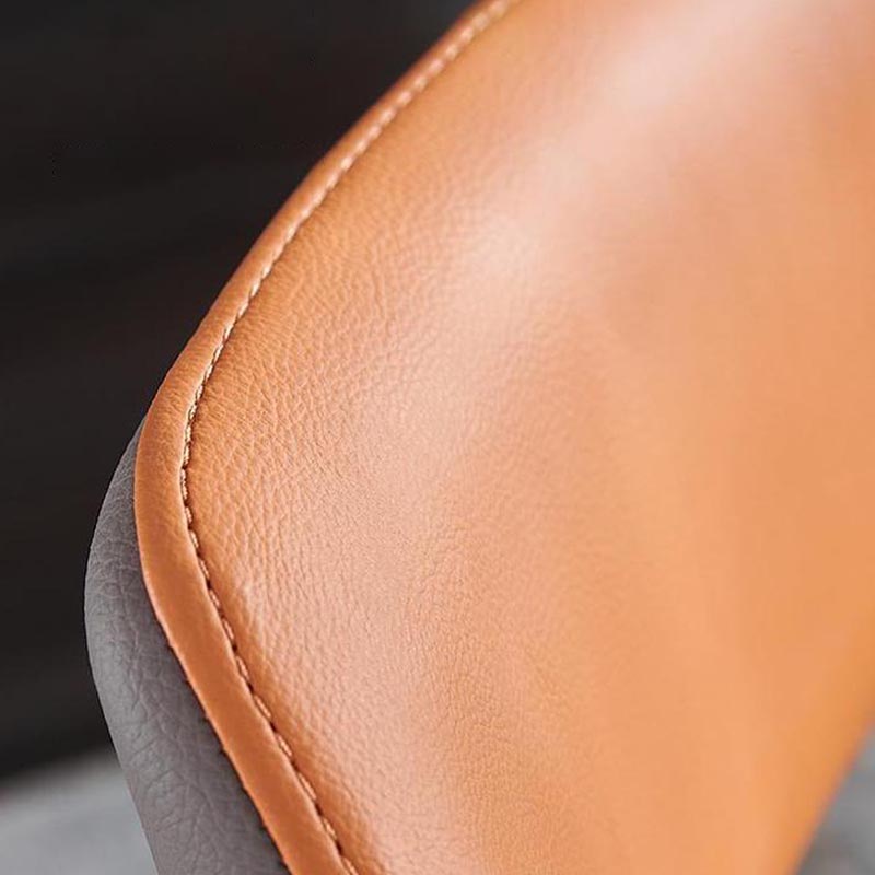 Metal Contemporary Dining Room Chair Metallic Finish Open Back Dining Side Chair Clearhalo 'Dining Chairs' 'Dining Tables & Seating' 'dining_chair' 'furn' 'furn_dining_chair' 'Furniture' 'furniture_dining_chair' 'Kitchen & Dining Furniture' 4986110