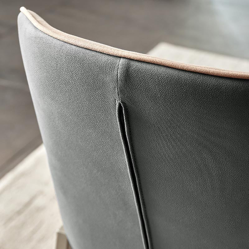 Modern Style Parsons Side Chair Indoor Dining Chair with Metal Base Clearhalo 'Dining Chairs' 'Dining Tables & Seating' 'dining_chair' 'furn' 'furn_dining_chair' 'Furniture' 'furniture_dining_chair' 'Kitchen & Dining Furniture' 4986137