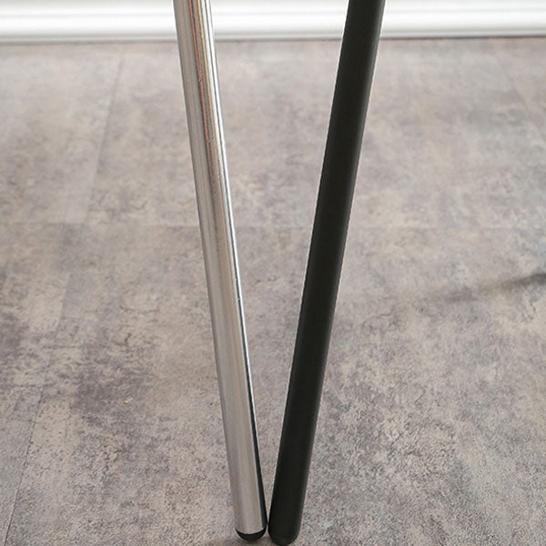 Faux Leather Armless Dining Chair Contemporary Open Back Dining Room Side Chair Clearhalo 'Dining Chairs' 'Dining Tables & Seating' 'dining_chair' 'furn' 'furn_dining_chair' 'Furniture' 'furniture_dining_chair' 'Kitchen & Dining Furniture' 4986351