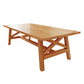 Modern 1/2/7 Pieces Dining Set Rectangle Pine Wood Dining Table for Dining Room Clearhalo 'Dining Room Sets' 'Dining Tables & Seating' 'dining_room_set' 'furn' 'furn_dining_room_set' 'Furniture' 'furniture_dining_room_set' 'Kitchen & Dining Furniture' 4987084