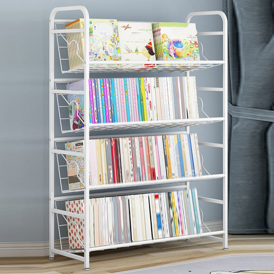 Urban Style Bookshelf Open Back Bookcase for Office and Study Room Clearhalo 'Bookcases' 'furn' 'furn_bookcases' 'Furniture' 'furniture_bookcases' 'Office Furniture' 4987147