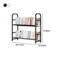 Urban Style Bookshelf Open Back Bookcase for Office and Study Room Clearhalo 'Bookcases' 'furn' 'furn_bookcases' 'Furniture' 'furniture_bookcases' 'Office Furniture' 4987161