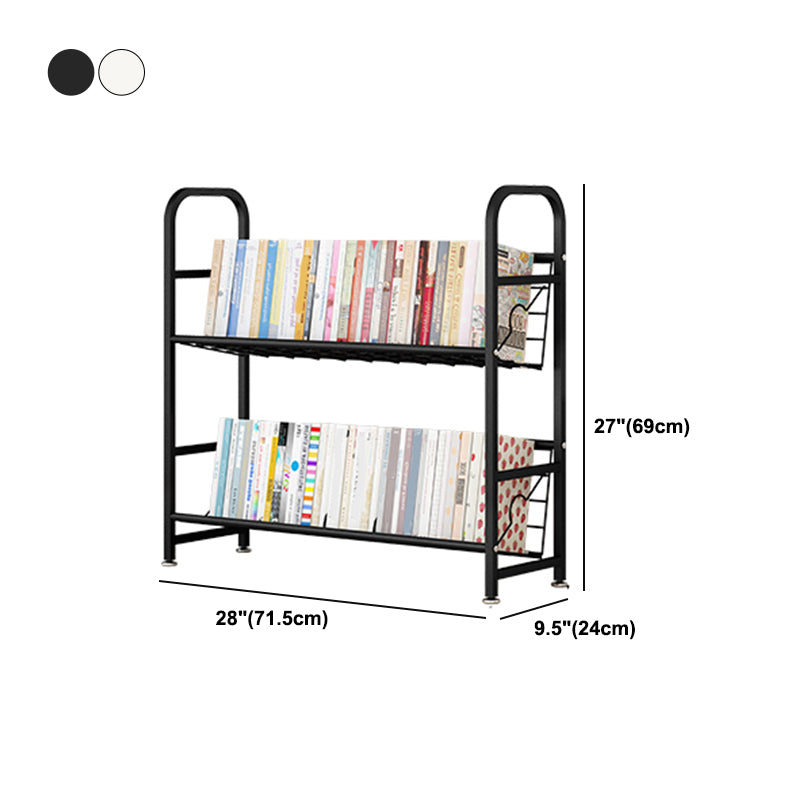 Urban Style Bookshelf Open Back Bookcase for Office and Study Room Clearhalo 'Bookcases' 'furn' 'furn_bookcases' 'Furniture' 'furniture_bookcases' 'Office Furniture' 4987161