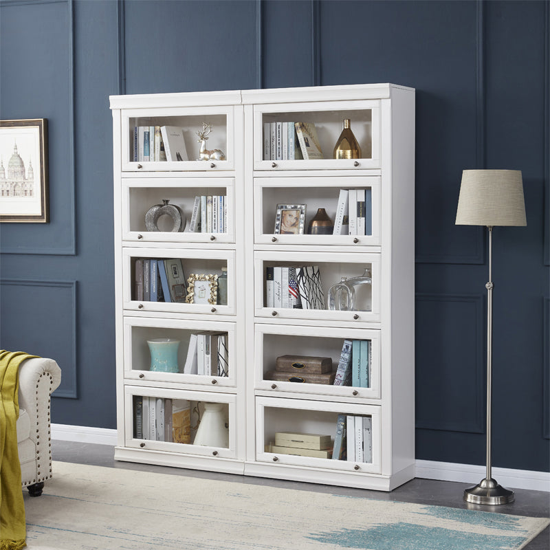 Contemporary Wooden Standard Bookcase Closed Back Bookshelf for Home Office Clearhalo 'Bookcases' 'furn' 'furn_bookcases' 'Furniture' 'furniture_bookcases' 'Office Furniture' 4987179