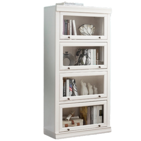 Contemporary Wooden Standard Bookcase Closed Back Bookshelf for Home Office Clearhalo 'Bookcases' 'furn' 'furn_bookcases' 'Furniture' 'furniture_bookcases' 'Office Furniture' 4987182