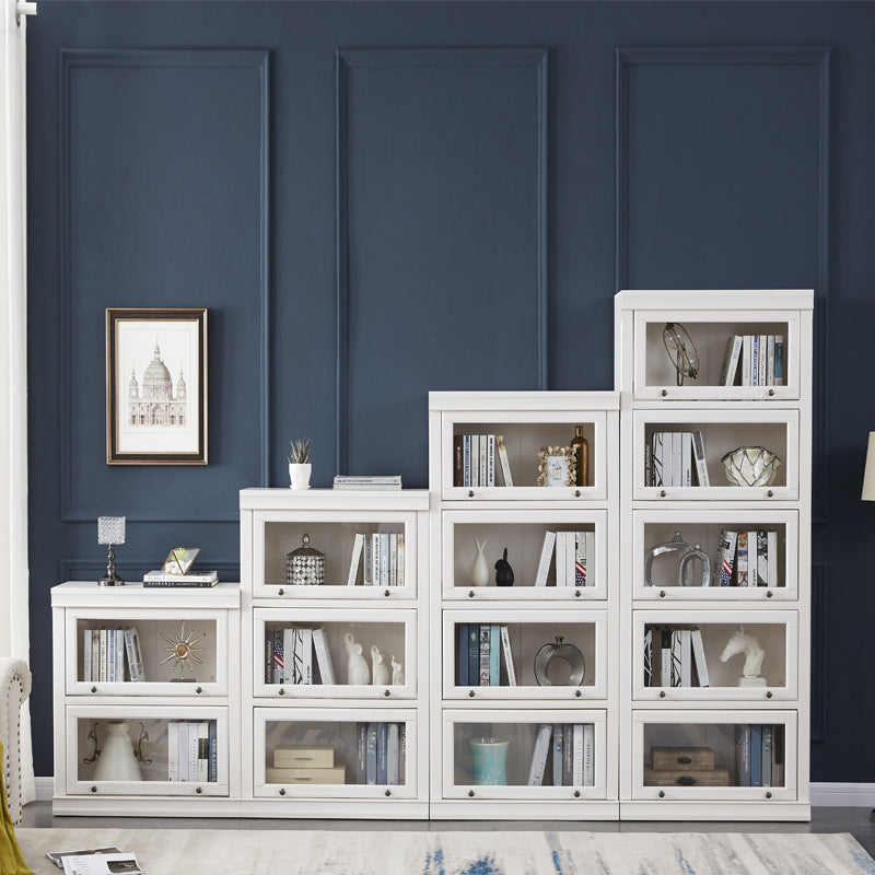 Contemporary Wooden Standard Bookcase Closed Back Bookshelf for Home Office Clearhalo 'Bookcases' 'furn' 'furn_bookcases' 'Furniture' 'furniture_bookcases' 'Office Furniture' 4987187