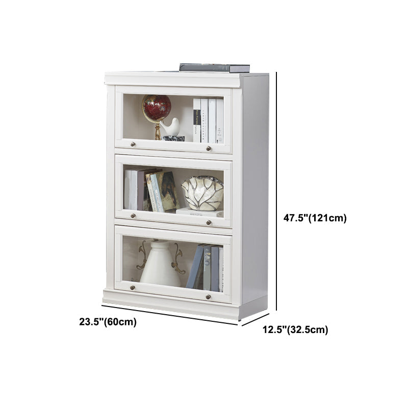 Contemporary Wooden Standard Bookcase Closed Back Bookshelf for Home Office Clearhalo 'Bookcases' 'furn' 'furn_bookcases' 'Furniture' 'furniture_bookcases' 'Office Furniture' 4987191