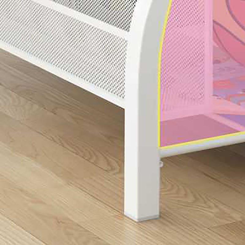 Industrial Iron Ladder Bookshelf White and Black Closed Back Bookcase for Home Clearhalo 'Bookcases' 'furn' 'furn_bookcases' 'Furniture' 'furniture_bookcases' 'Office Furniture' 4987237