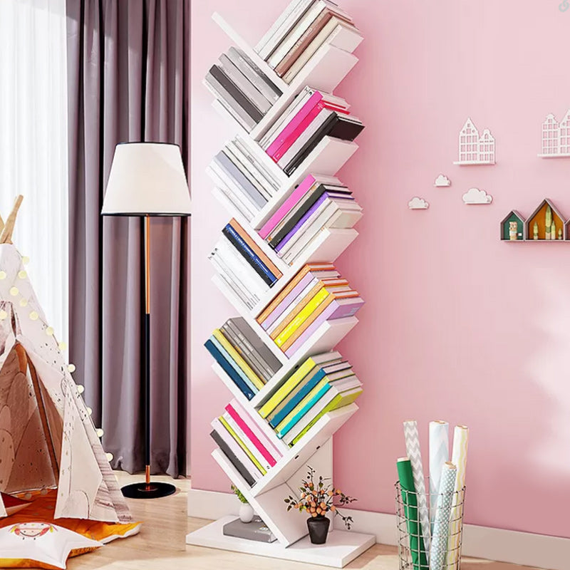 Scandinavian Style Bookshelf Closed Back Bookcase for Home and Office Study Room Clearhalo 'Bookcases' 'furn' 'furn_bookcases' 'Furniture' 'furniture_bookcases' 'Office Furniture' 4987272