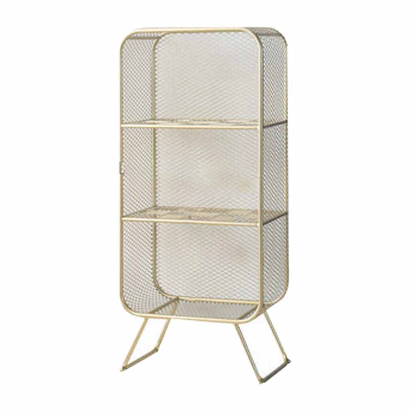 Closed Back Bookcase Glam Style Bookshelf for Office Home and Study Room 20.9"L x 11.8"W x 47.2"H Dark Gold Clearhalo 'Bookcases' 'furn' 'furn_bookcases' 'Furniture' 'furniture_bookcases' 'Office Furniture' 4987327