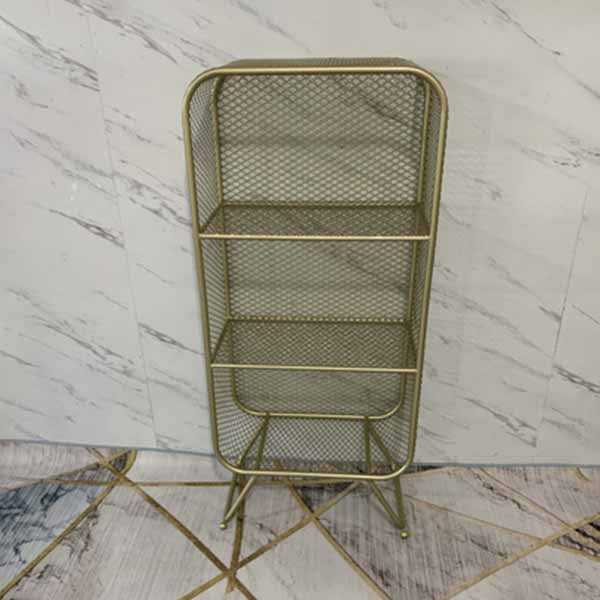 Closed Back Bookcase Glam Style Bookshelf for Office Home and Study Room 20.9"L x 11.8"W x 47.2"H Gold Clearhalo 'Bookcases' 'furn' 'furn_bookcases' 'Furniture' 'furniture_bookcases' 'Office Furniture' 4987344