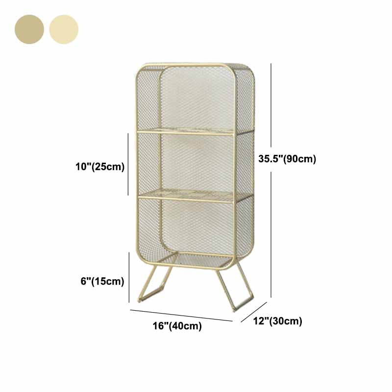 Closed Back Bookcase Glam Style Bookshelf for Office Home and Study Room Clearhalo 'Bookcases' 'furn' 'furn_bookcases' 'Furniture' 'furniture_bookcases' 'Office Furniture' 4987347