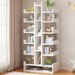 Scandinavian Manufactured Wood Etagere Bookshelf Vertical Open Bookcase for Home Clearhalo 'Bookcases' 'furn' 'furn_bookcases' 'Furniture' 'furniture_bookcases' 'Office Furniture' 4987396