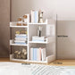 Scandinavian Manufactured Wood Etagere Bookshelf Vertical Open Bookcase for Home Clearhalo 'Bookcases' 'furn' 'furn_bookcases' 'Furniture' 'furniture_bookcases' 'Office Furniture' 4987413