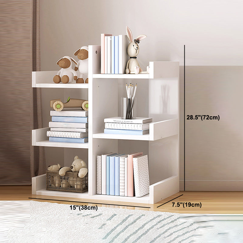 Scandinavian Manufactured Wood Etagere Bookshelf Vertical Open Bookcase for Home Clearhalo 'Bookcases' 'furn' 'furn_bookcases' 'Furniture' 'furniture_bookcases' 'Office Furniture' 4987413