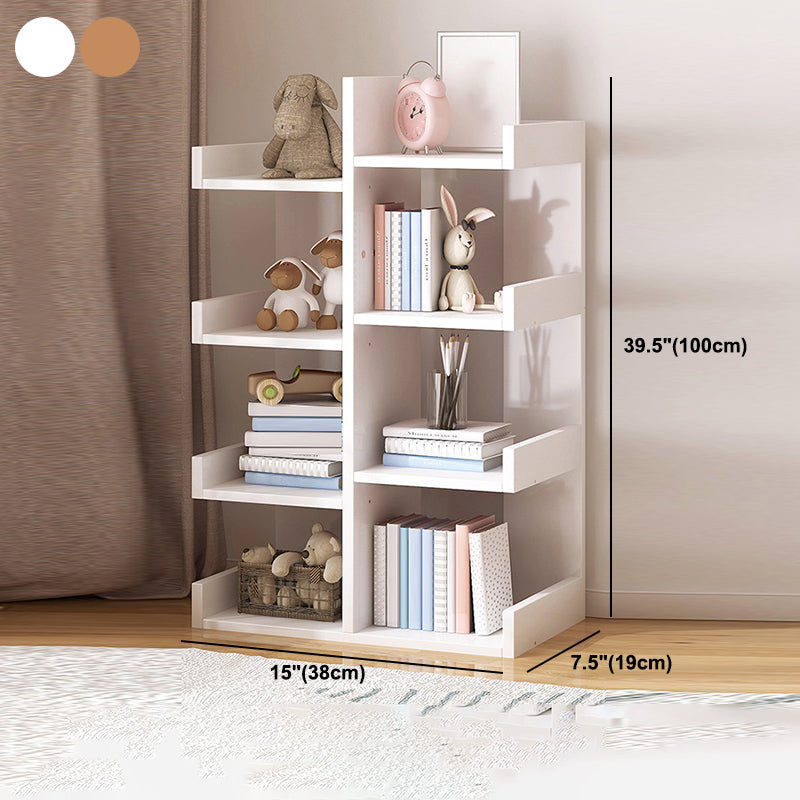 Scandinavian Manufactured Wood Etagere Bookshelf Vertical Open Bookcase for Home Clearhalo 'Bookcases' 'furn' 'furn_bookcases' 'Furniture' 'furniture_bookcases' 'Office Furniture' 4987414