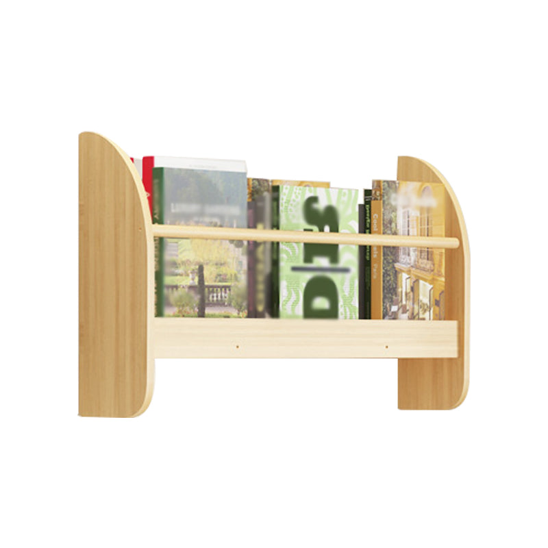 Contemporary Wall Unit Bookshelf Natural Pine Wood Bookcase for Bedroom 23.6"L x 4.7"W x 12.6"H Clearhalo 'Bookcases' 'furn' 'furn_bookcases' 'Furniture' 'furniture_bookcases' 'Office Furniture' 4987425