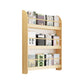 Contemporary Wall Unit Bookshelf Natural Pine Wood Bookcase for Bedroom 31.5"L x 4.7"W x 36.2"H Clearhalo 'Bookcases' 'furn' 'furn_bookcases' 'Furniture' 'furniture_bookcases' 'Office Furniture' 4987435