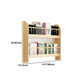 Contemporary Wall Unit Bookshelf Natural Pine Wood Bookcase for Bedroom Clearhalo 'Bookcases' 'furn' 'furn_bookcases' 'Furniture' 'furniture_bookcases' 'Office Furniture' 4987447