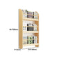 Contemporary Wall Unit Bookshelf Natural Pine Wood Bookcase for Bedroom Clearhalo 'Bookcases' 'furn' 'furn_bookcases' 'Furniture' 'furniture_bookcases' 'Office Furniture' 4987450