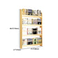 Contemporary Wall Unit Bookshelf Natural Pine Wood Bookcase for Bedroom Clearhalo 'Bookcases' 'furn' 'furn_bookcases' 'Furniture' 'furniture_bookcases' 'Office Furniture' 4987453