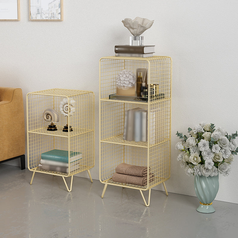 Metal Modern Standard Bookshelf Closed Back Bookcase for Home Office Clearhalo 'Bookcases' 'furn' 'furn_bookcases' 'Furniture' 'furniture_bookcases' 'Office Furniture' 4987460