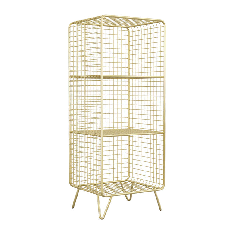 Metal Modern Standard Bookshelf Closed Back Bookcase for Home Office Clearhalo 'Bookcases' 'furn' 'furn_bookcases' 'Furniture' 'furniture_bookcases' 'Office Furniture' 4987464